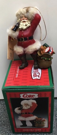 4034 -1 € 22,50 coca cola kerstman met kadootjes
